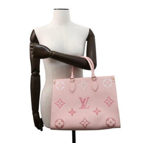 Louis Vuitton Tote Bag Monogram Empreinte On the Go MM Hand Shoulder - Picture 4 of 9